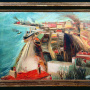 Vilim Svečnjak <br>Susak Oil on canvas, 93.5 × 64.7 cm <br>A label with data on the au¬thor and work on the back